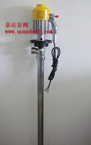 手提式電動(dòng)油桶泵